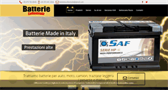 Desktop Screenshot of batterieautoperugia.net