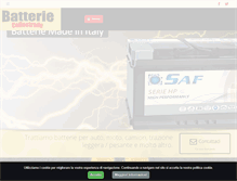 Tablet Screenshot of batterieautoperugia.net